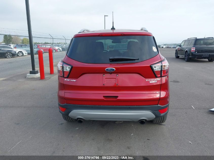 2018 FORD ESCAPE TITANIUM - 1FMCU9J9XJUB55745