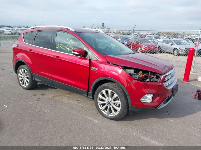 2018 FORD ESCAPE TITANIUM - 1FMCU9J9XJUB55745