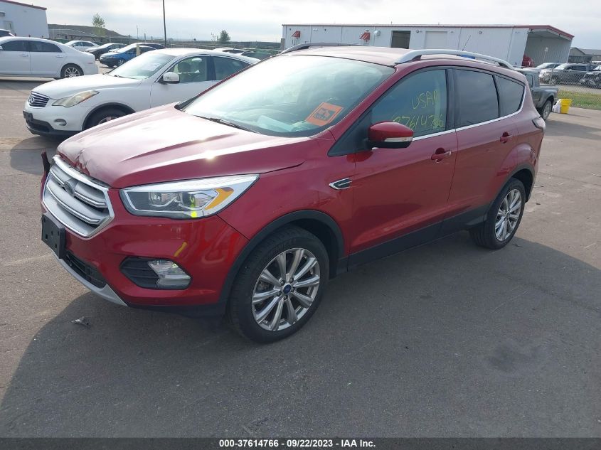 2018 FORD ESCAPE TITANIUM - 1FMCU9J9XJUB55745