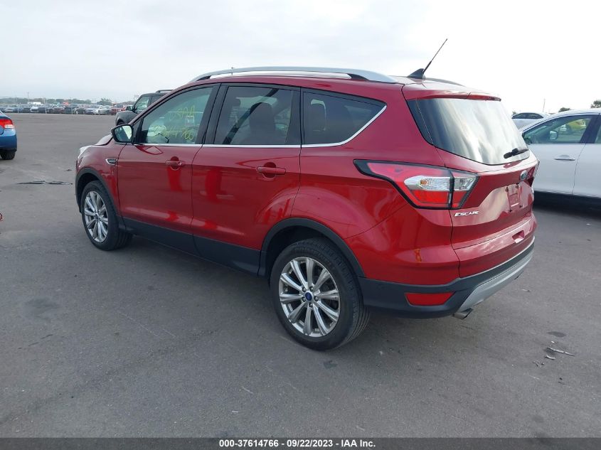 2018 FORD ESCAPE TITANIUM - 1FMCU9J9XJUB55745