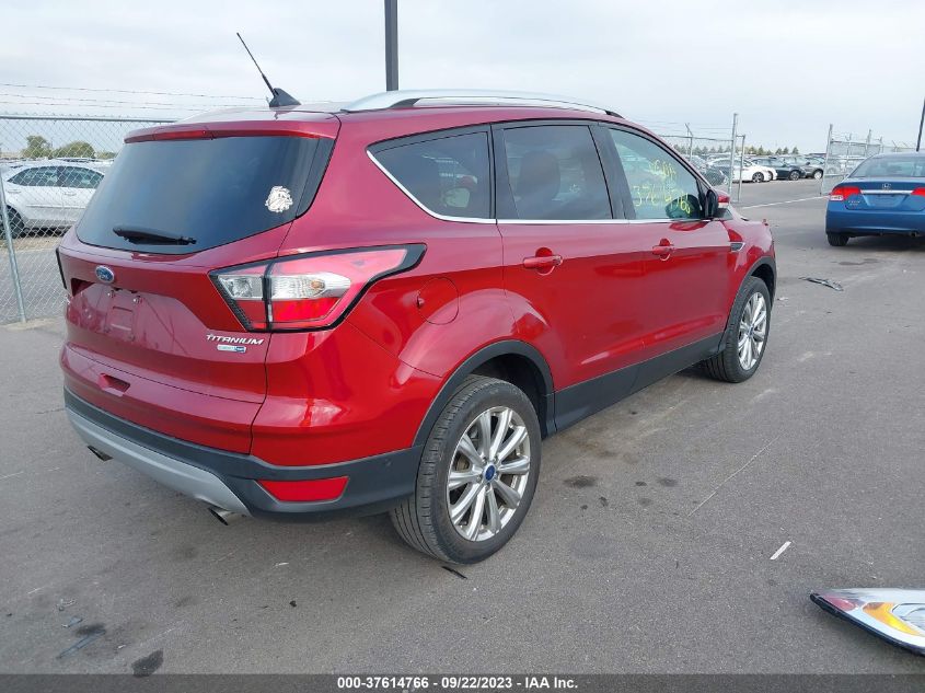 2018 FORD ESCAPE TITANIUM - 1FMCU9J9XJUB55745