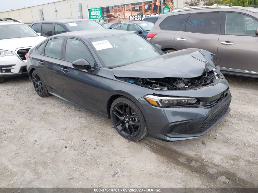 2022 HONDA CIVIC SEDAN SPORT - 2HGFE2F57NH601890
