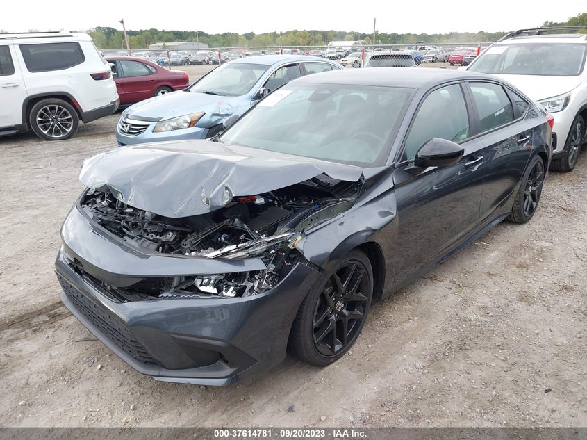 VIN 2HGFE2F57NH601890 2022 HONDA CIVIC SEDAN SPORT