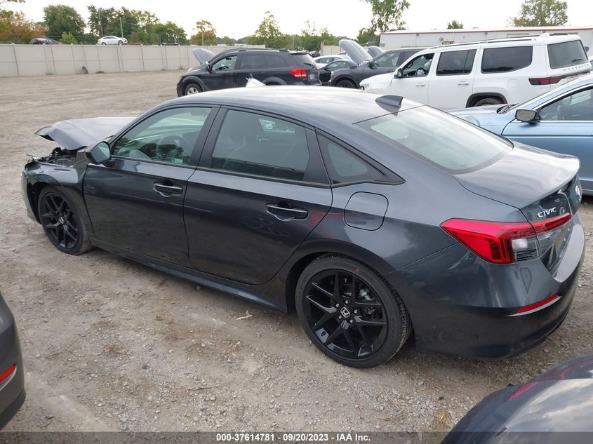 VIN 2HGFE2F57NH601890 2022 HONDA CIVIC SEDAN SPORT