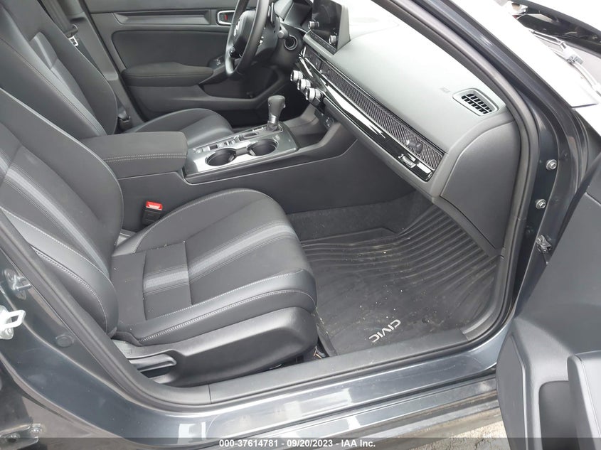 VIN 2HGFE2F57NH601890 2022 HONDA CIVIC SEDAN SPORT