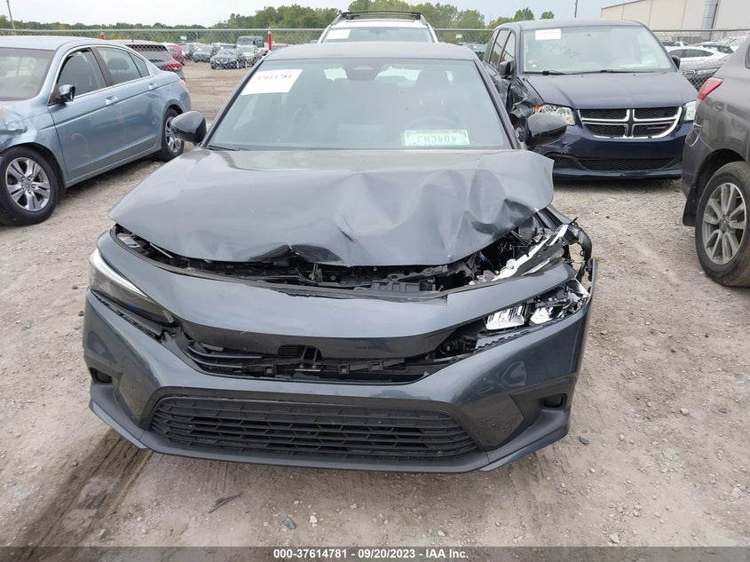 VIN 2HGFE2F57NH601890 2022 HONDA CIVIC SEDAN SPORT