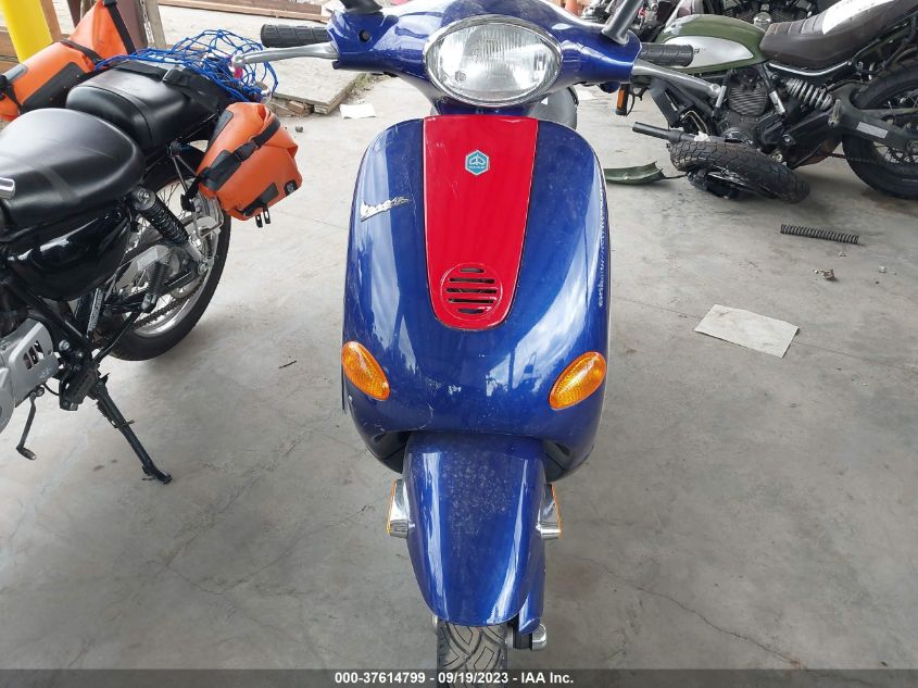 2001 VESPA C161C ZAPC161C715001168
