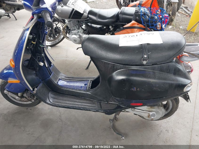 2001 VESPA C161C ZAPC161C715001168