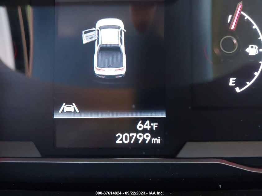 2022 HYUNDAI SANTA CRUZ SEL 5NTJBDAE9NH028472