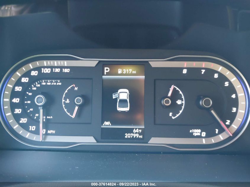 2022 HYUNDAI SANTA CRUZ SEL 5NTJBDAE9NH028472