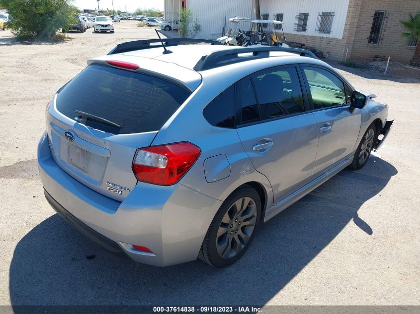 2014 SUBARU IMPREZA WAGON 2.0I SPORT PREMIUM - JF1GPAL65E8254592
