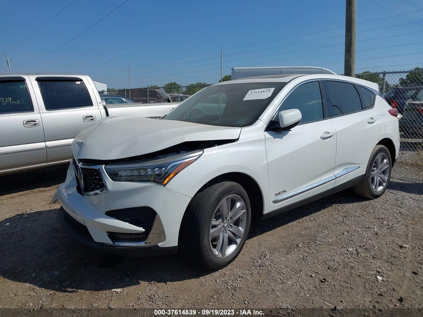 VIN 5J8TC2H70ML008977 2021 ACURA RDX W/ADVANCE PACKAGE