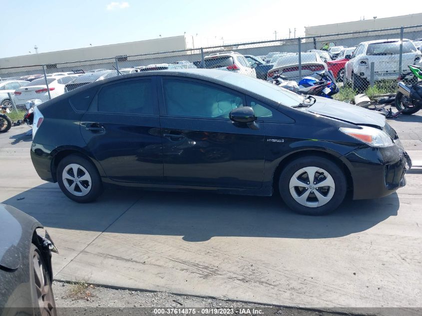 2015 TOYOTA PRIUS FOUR - JTDKN3DU6F1987103