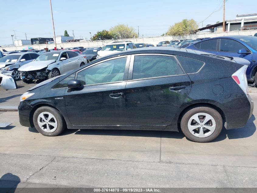 2015 TOYOTA PRIUS FOUR - JTDKN3DU6F1987103