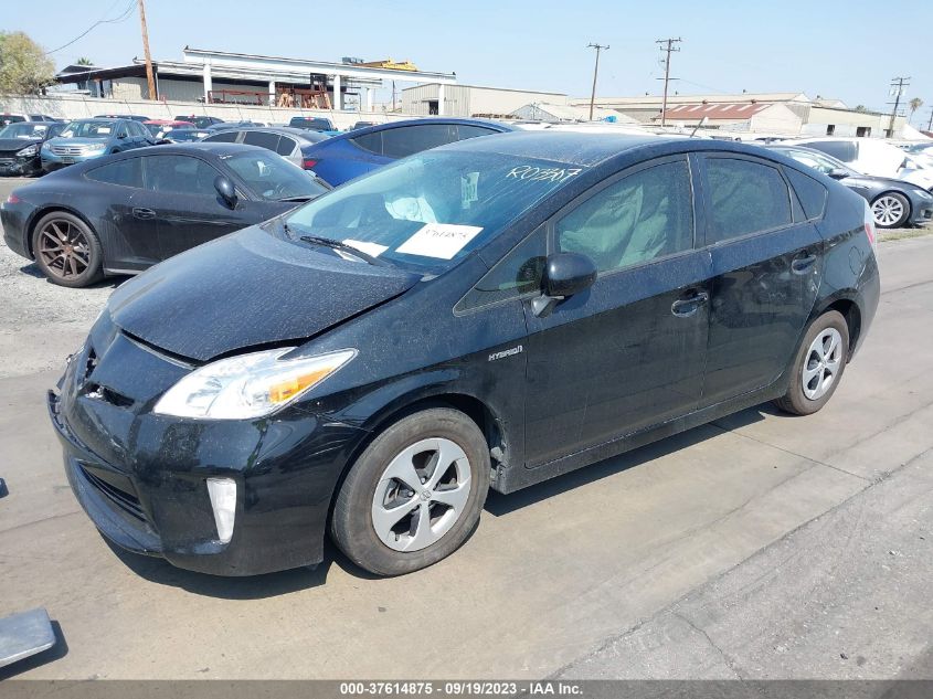 2015 TOYOTA PRIUS FOUR - JTDKN3DU6F1987103