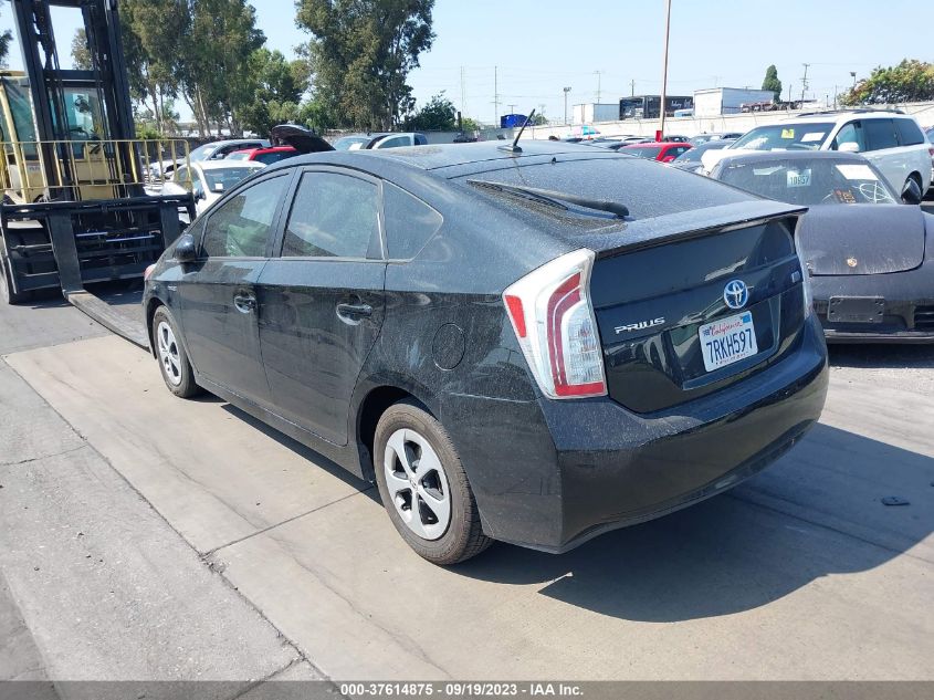 2015 TOYOTA PRIUS FOUR - JTDKN3DU6F1987103