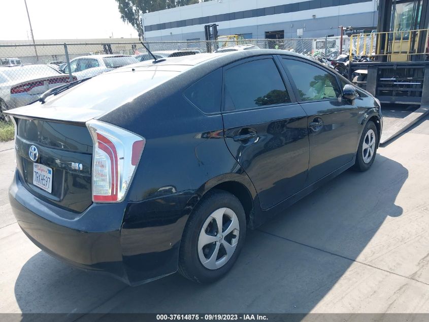 2015 TOYOTA PRIUS FOUR - JTDKN3DU6F1987103