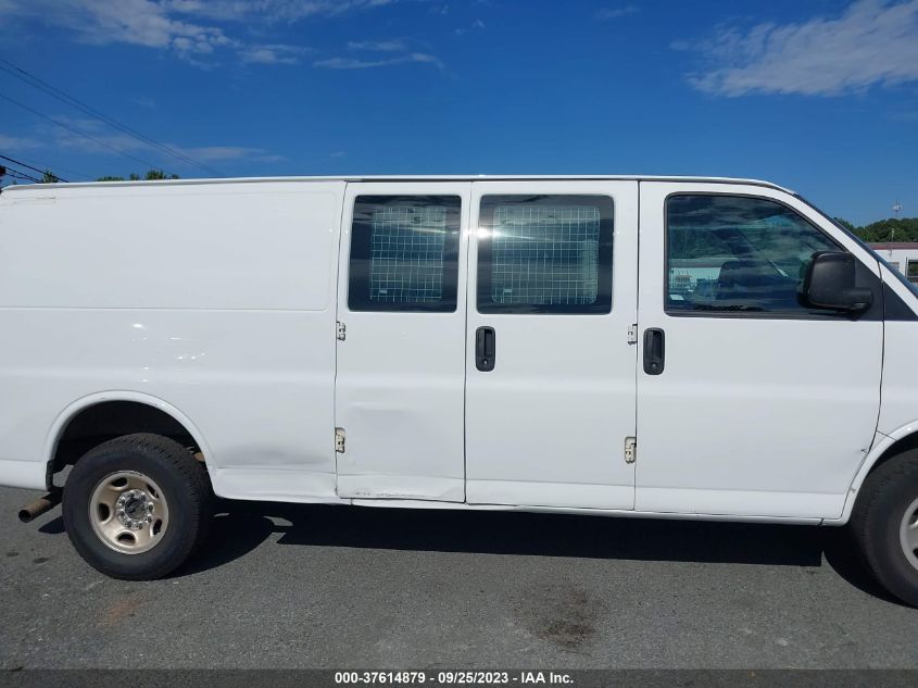 2020 CHEVROLET EXPRESS CARGO RWD 2500 EXTENDED WHEELBASE WT 1GCWGBFG9L1150418
