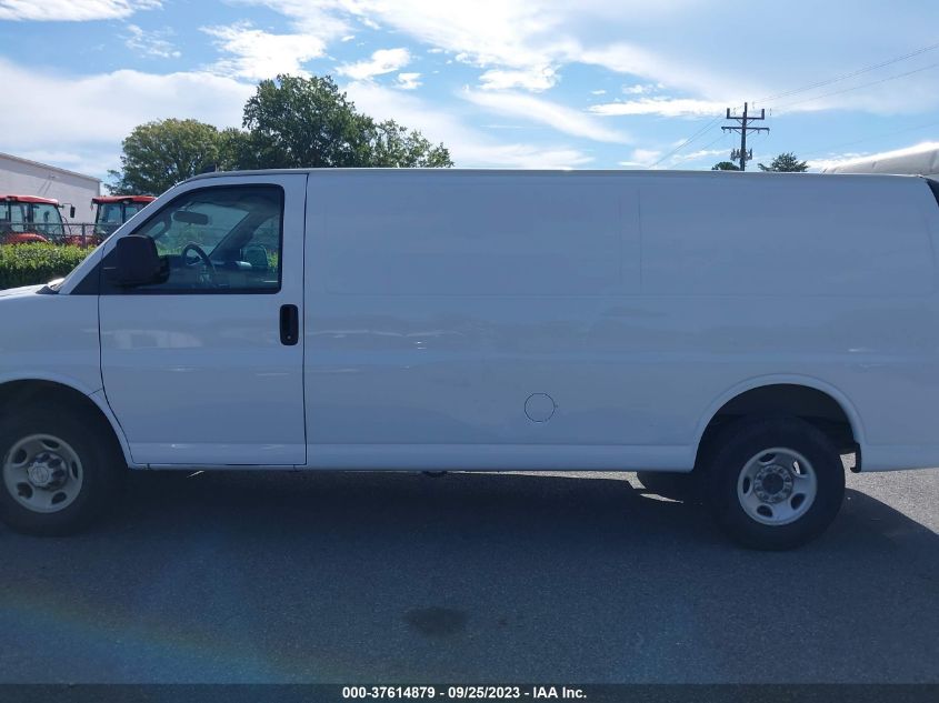 2020 CHEVROLET EXPRESS CARGO RWD 2500 EXTENDED WHEELBASE WT 1GCWGBFG9L1150418