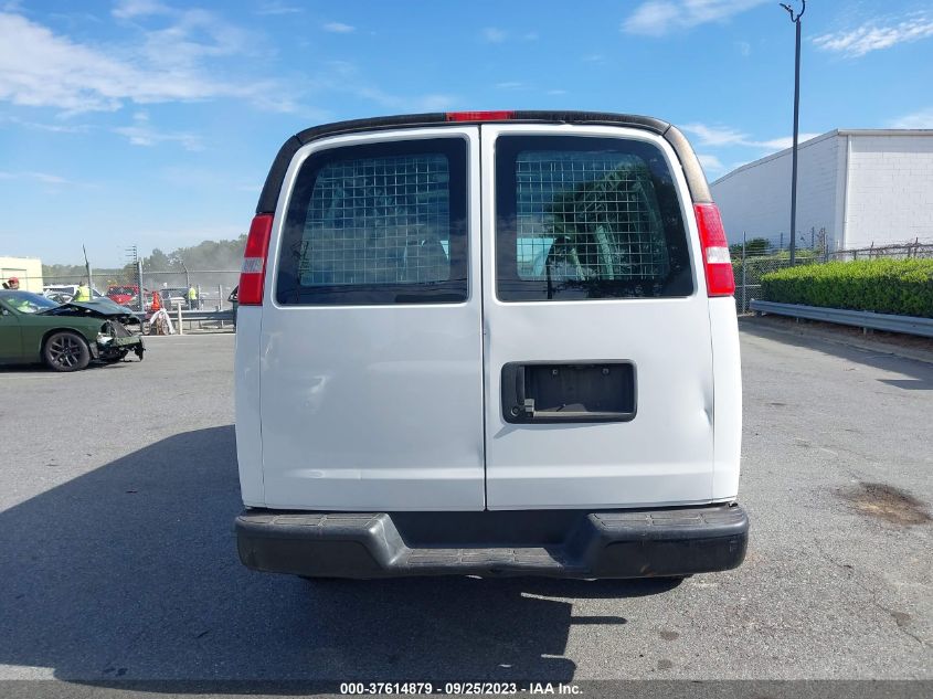 2020 CHEVROLET EXPRESS CARGO RWD 2500 EXTENDED WHEELBASE WT 1GCWGBFG9L1150418