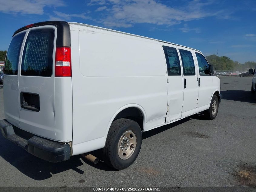 2020 CHEVROLET EXPRESS CARGO RWD 2500 EXTENDED WHEELBASE WT 1GCWGBFG9L1150418