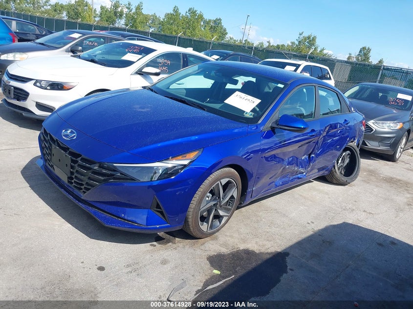 VIN KMHLS4AG6PU568942 2023 HYUNDAI ELANTRA SEL