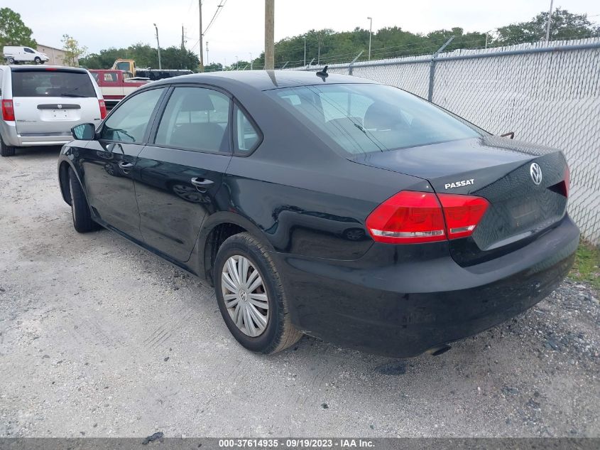 2014 VOLKSWAGEN PASSAT S - 1VWAT7A34EC024415