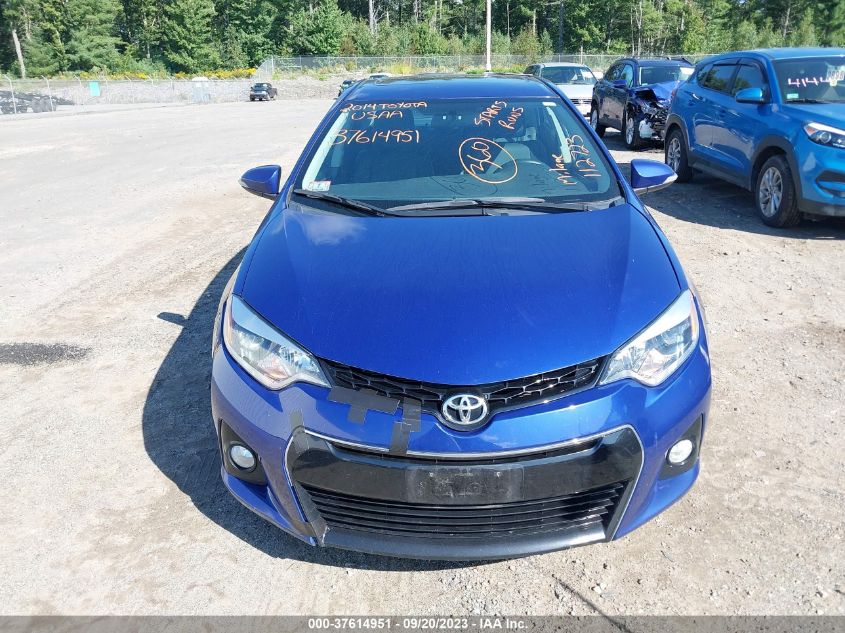 2014 TOYOTA COROLLA S - 2T1BURHE0EC145165