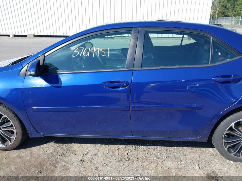 2014 TOYOTA COROLLA S - 2T1BURHE0EC145165