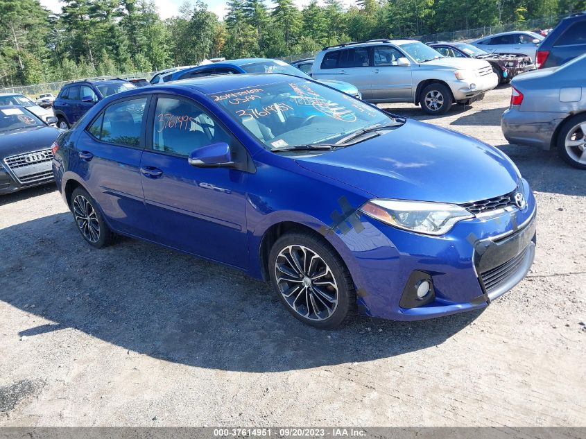 2014 TOYOTA COROLLA S - 2T1BURHE0EC145165