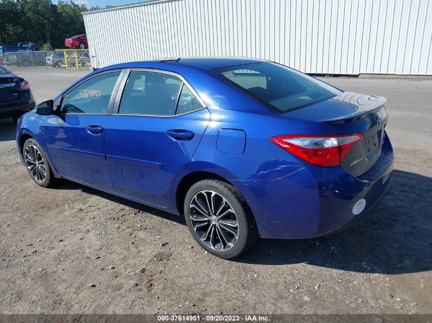 2014 TOYOTA COROLLA S - 2T1BURHE0EC145165