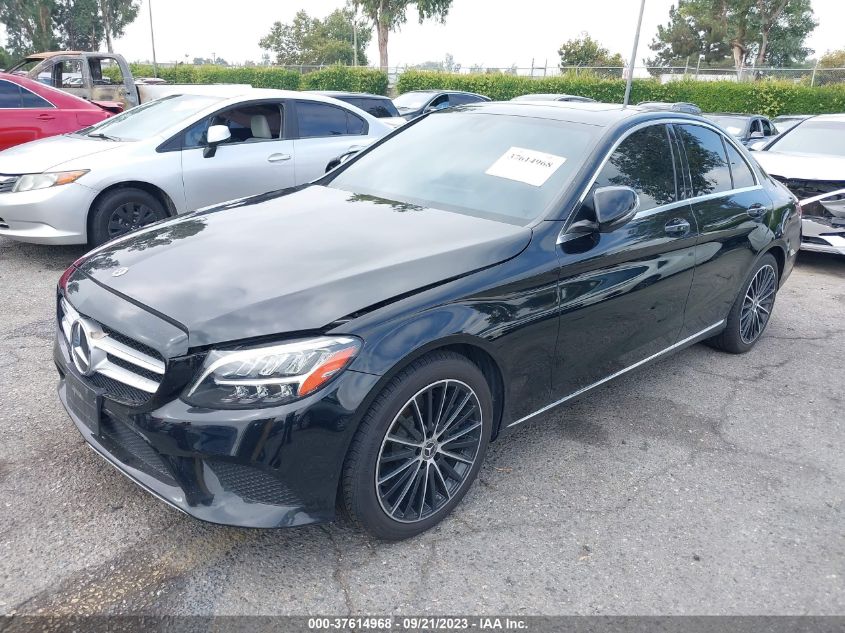 VIN 55SWF8DB6KU306318 2019 MERCEDES-BENZ C-CLASS C 300