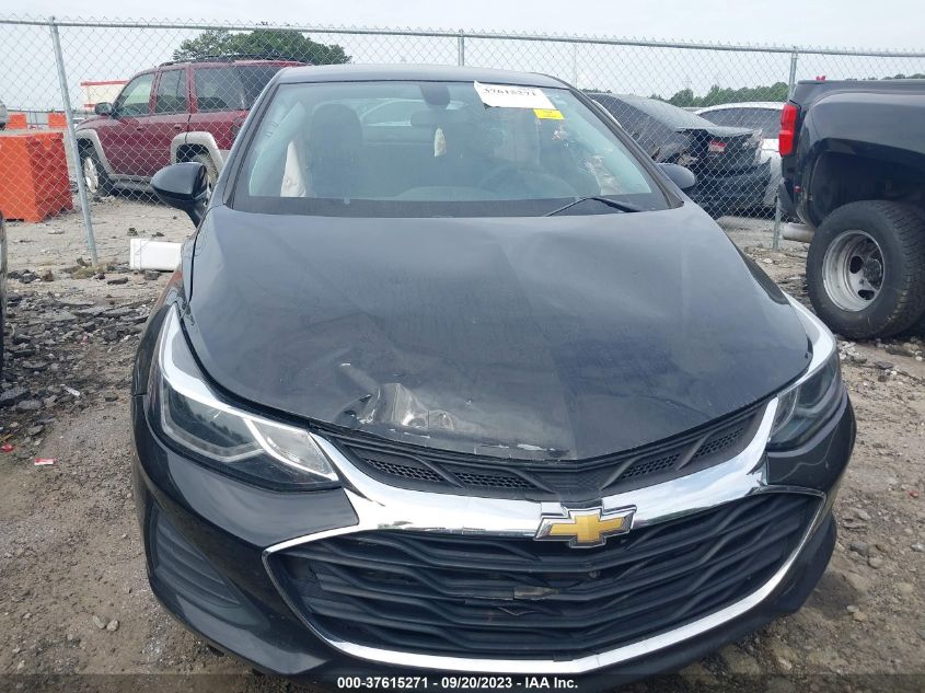 2019 CHEVROLET CRUZE LT - 1G1BE5SM3K7108591