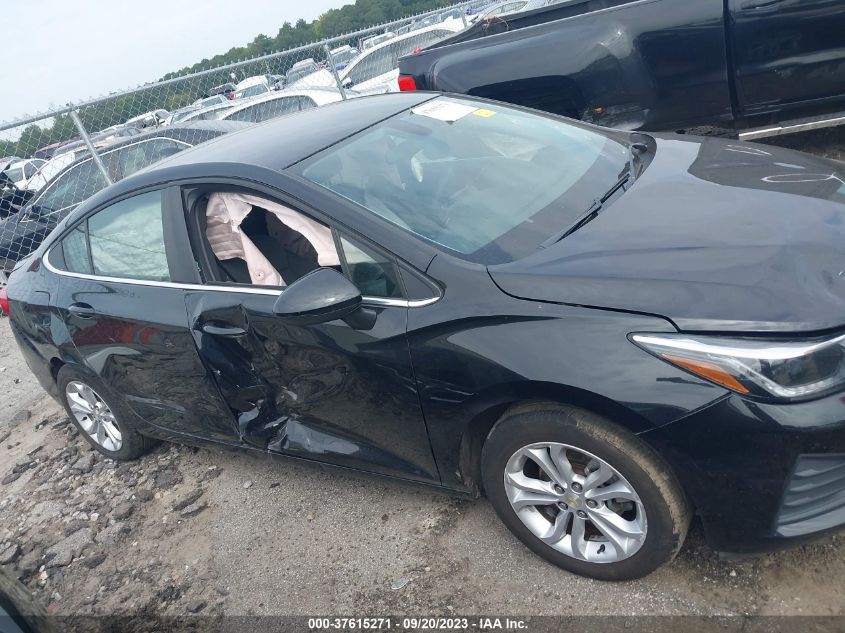 2019 CHEVROLET CRUZE LT - 1G1BE5SM3K7108591