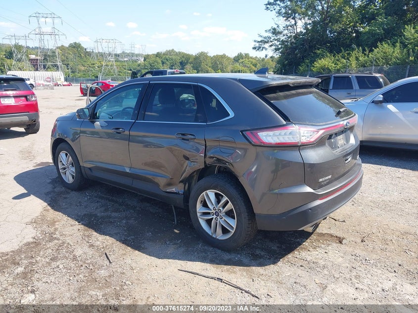 VIN 2FMPK4J97HBC37426 2017 FORD EDGE SEL
