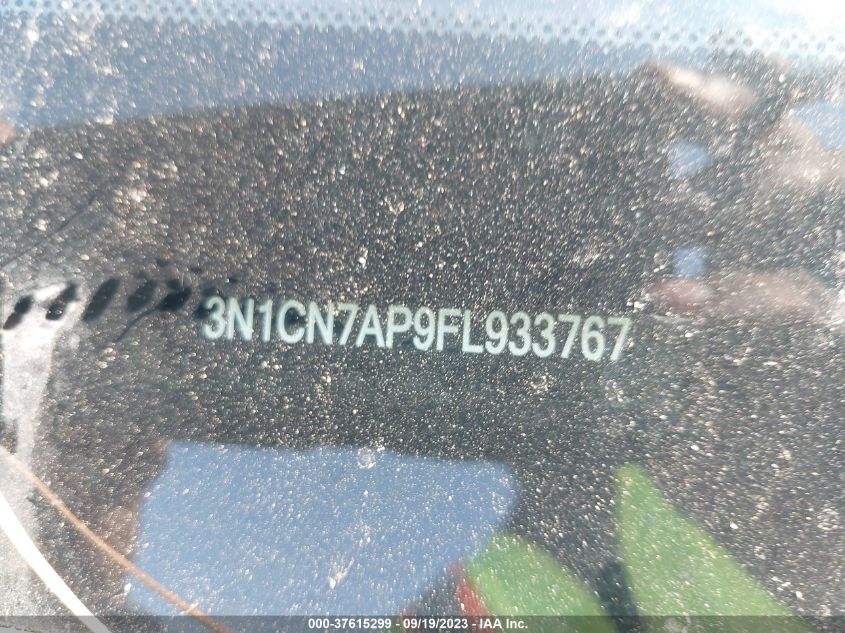 2015 NISSAN VERSA SV - 3N1CN7AP9FL933767