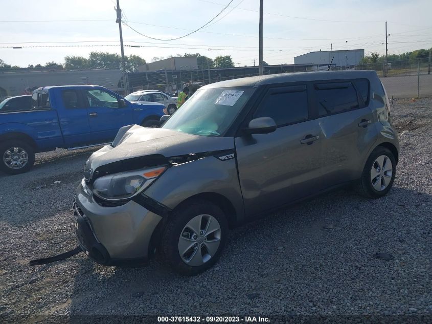 2016 KIA SOUL BASE - KNDJN2A21G7267621