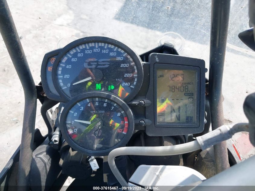 2016 BMW F800 GS ADVENTURE WB10B0502GZ308034