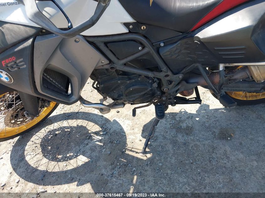 2016 BMW F800 GS ADVENTURE WB10B0502GZ308034