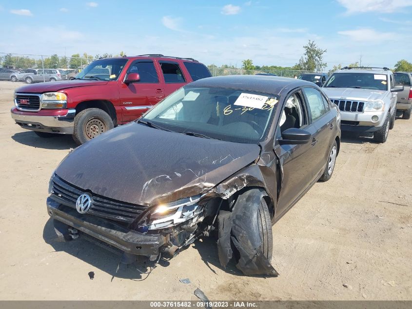 2014 VOLKSWAGEN JETTA SEDAN S - 3VW2K7AJ5EM208315