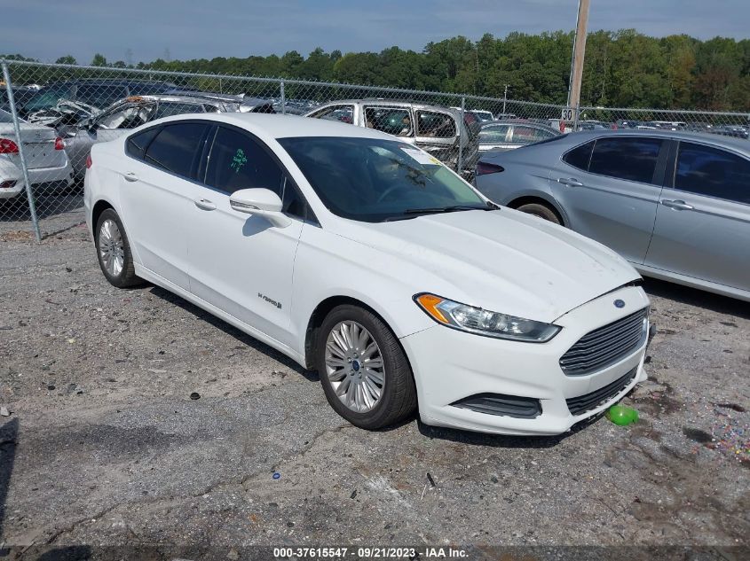 2016 FORD FUSION SE HYBRID - 3FA6P0LU2GR175953