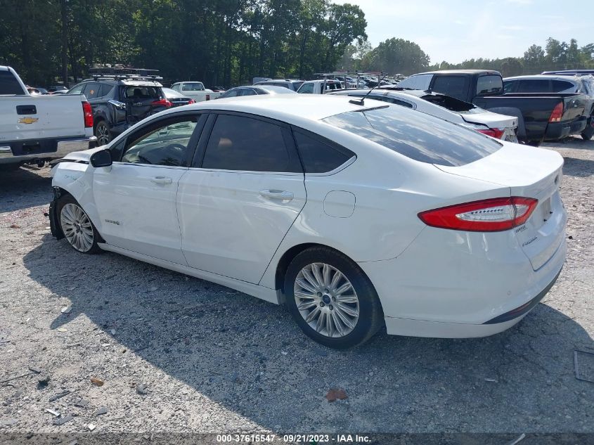 2016 FORD FUSION SE HYBRID - 3FA6P0LU2GR175953