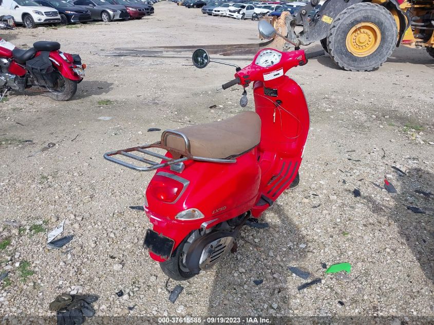 2007 VESPA LX 50 ZAPC386B175005540