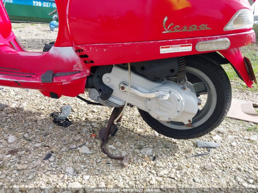 2007 VESPA LX 50 ZAPC386B175005540