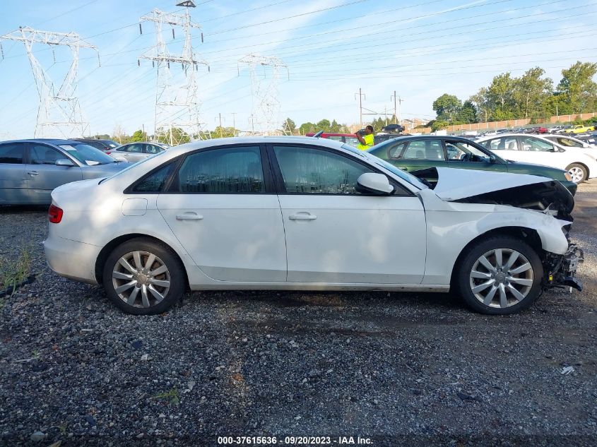 2014 AUDI A4 PREMIUM - WAUBFAFL2EN001205