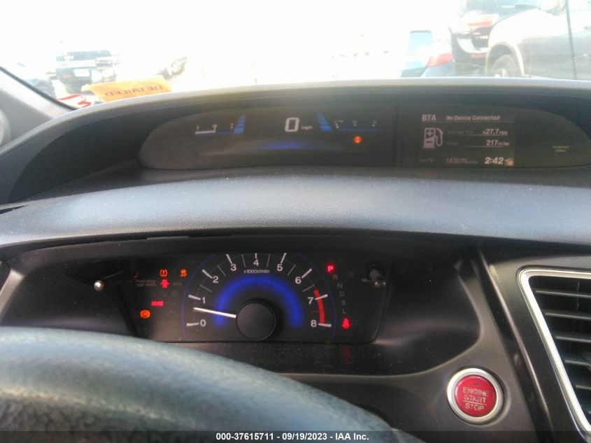 2014 HONDA CIVIC SEDAN EX-L - 19XFB2F91EE056923