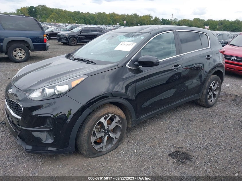 VIN KNDPM3AC2N7953840 2022 KIA SPORTAGE LX