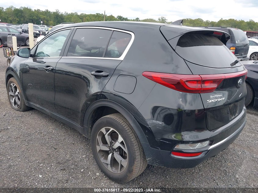 VIN KNDPM3AC2N7953840 2022 KIA SPORTAGE LX