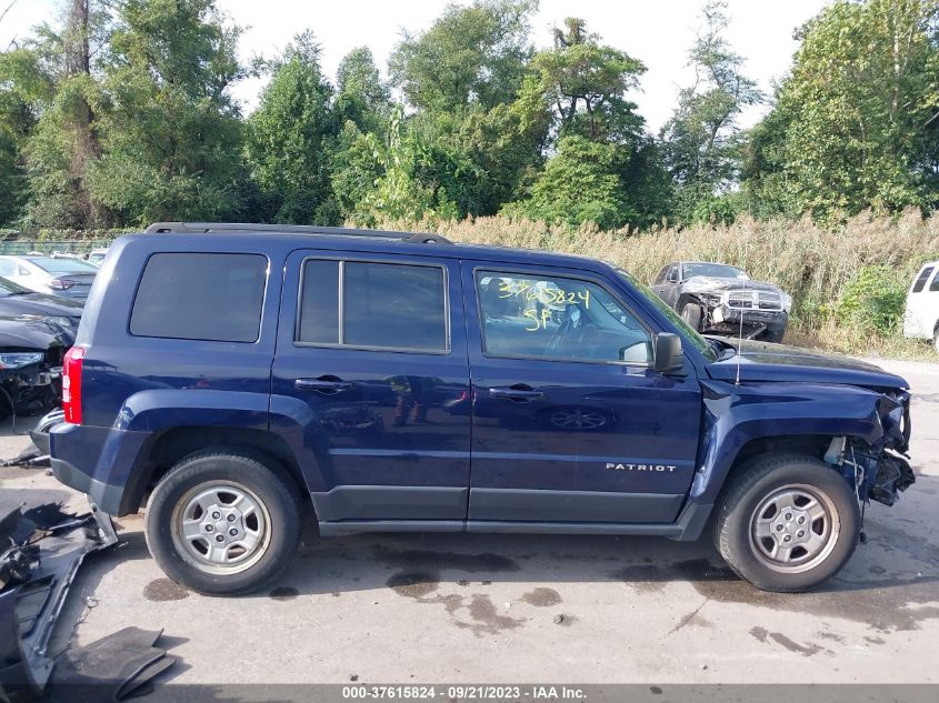 2017 JEEP PATRIOT SPORT - 1C4NJRBB1HD114678