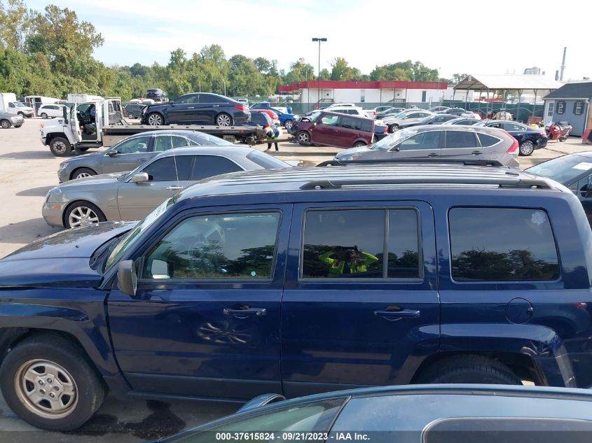 2017 JEEP PATRIOT SPORT - 1C4NJRBB1HD114678
